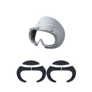 Pour les lunettes PICO 4 Hibloks VR, coussin facial élargi, coussin de protection respirant, spécification : 2 pièces de soie glacée SH3504656-20